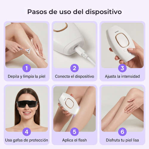 Glowi™ Depiladora Láser IPL